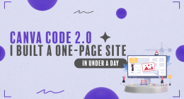 BlogProcess - Canva Code 2.0-I Built a One-Page Site in Under a Day
