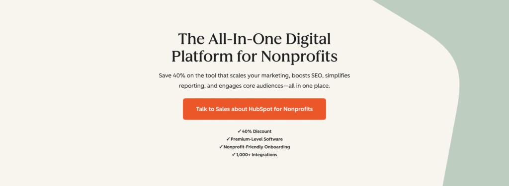 CRM for Non-Profits: Why HubSpot CRM Offers More Than Just Contact Management