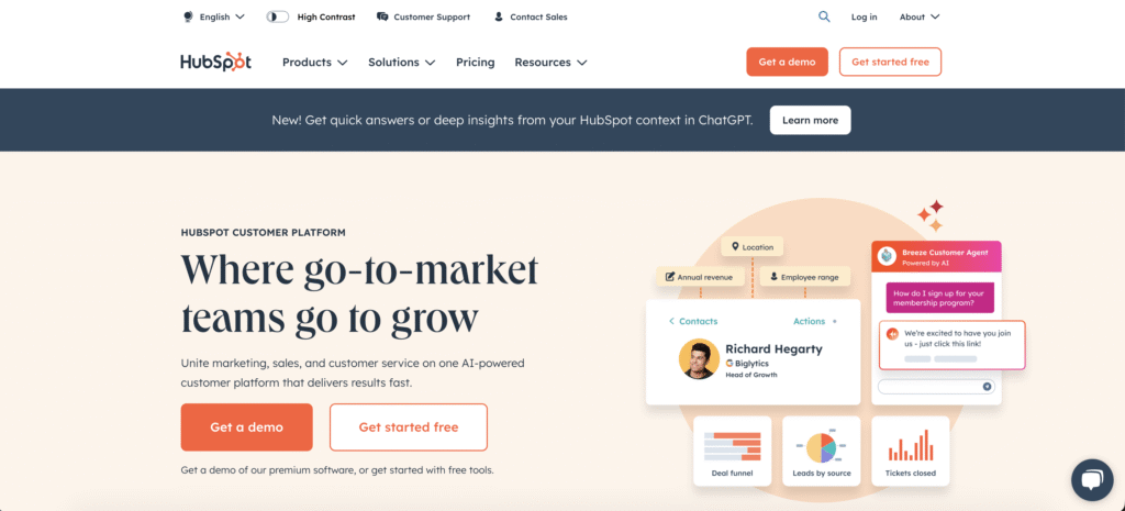 HubSpot-Screenshot