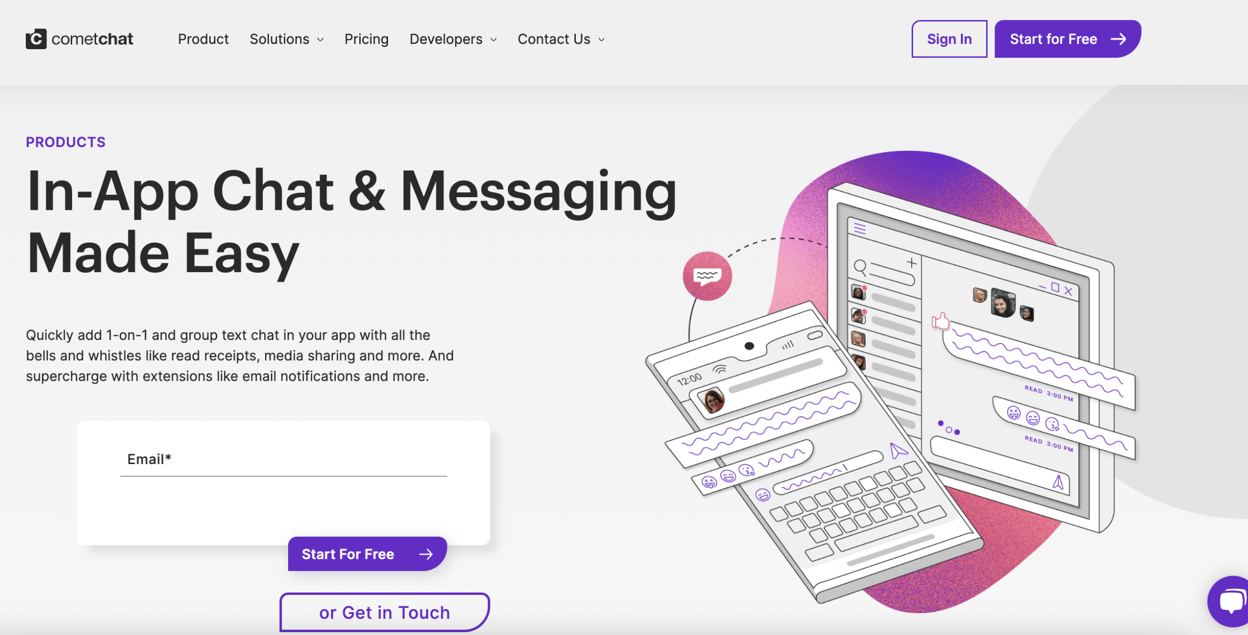 Increase Your Clients Engagement with CometChat