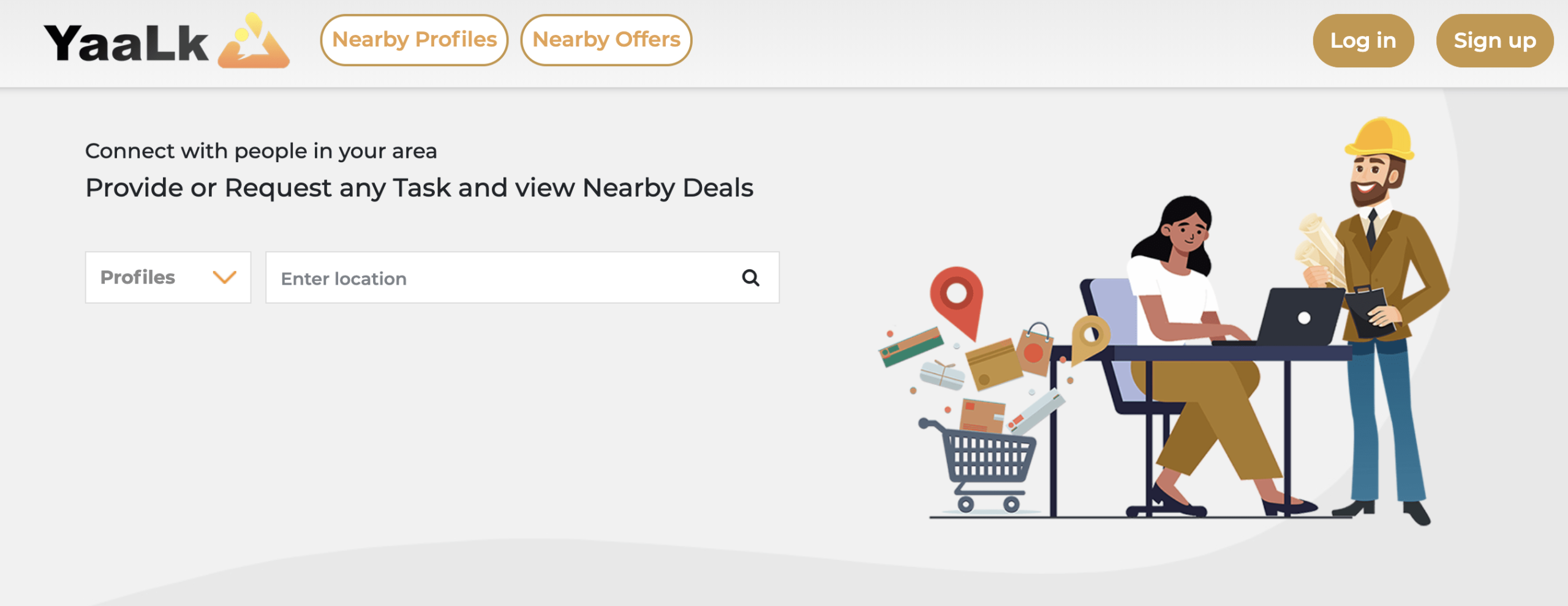 YaaLk, a location-based service platform just beta launched